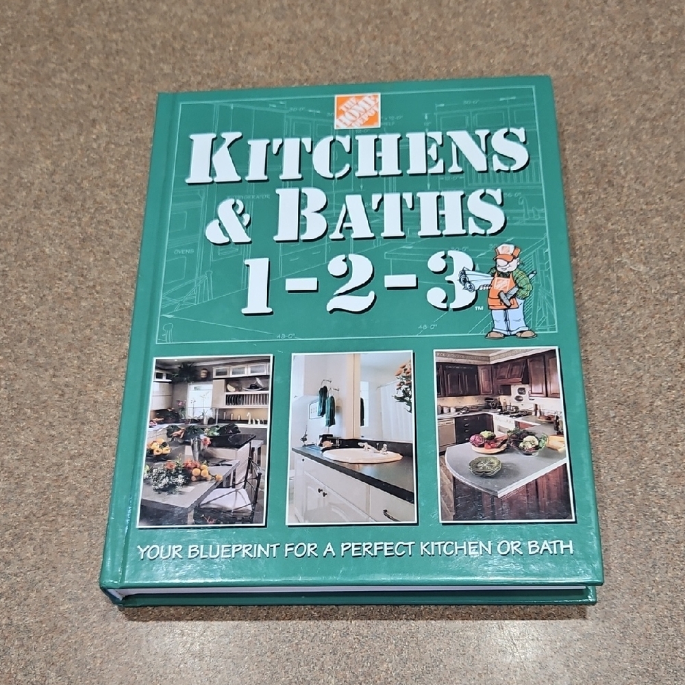 Home Depot Kitchen & Bath 1-2-3 Renovation Book!!!